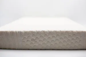 2” Inch Organic Latex Mattress Topper for Back Pain with Organic Cotton Cover [GOLS CERTIFIED]