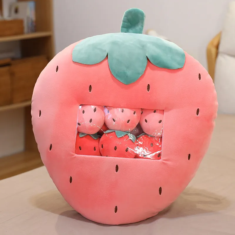 Adorable Fruit Plush Pillows