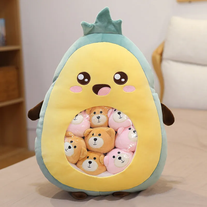 Adorable Fruit Plush Pillows