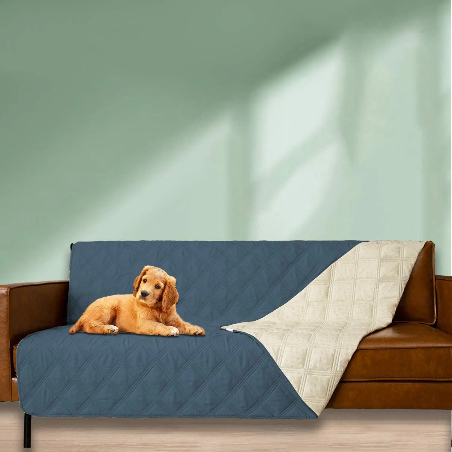 Ameritex  Waterproof Dog Bed Cover Pet Blanket with Non-slip Backing for Furniture Bed Sofa