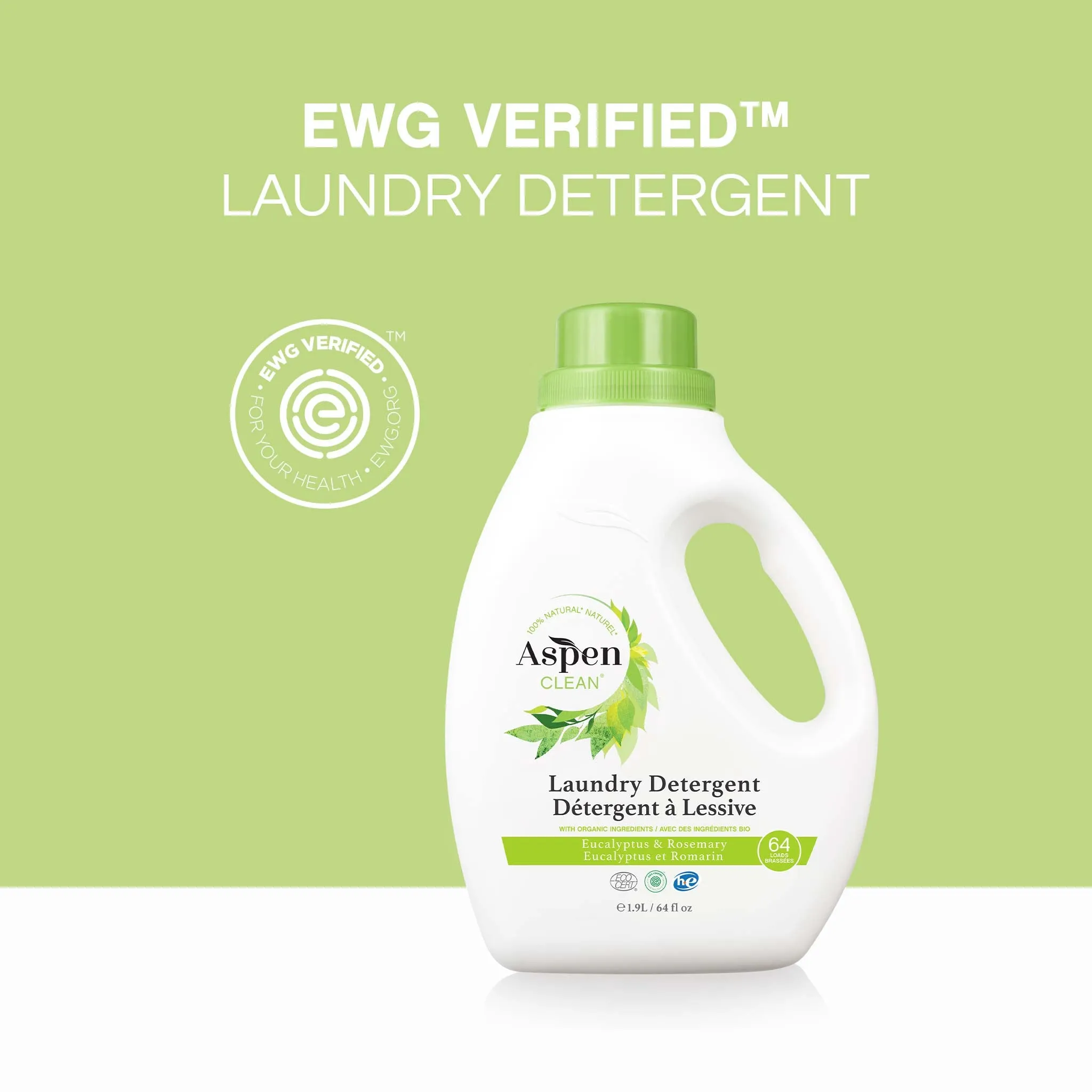 AspenClean Eucalyptus Laundry Detergent Natural