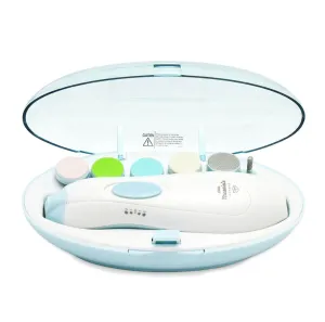 Baby Electric Nail Trimmer with Light - Blue