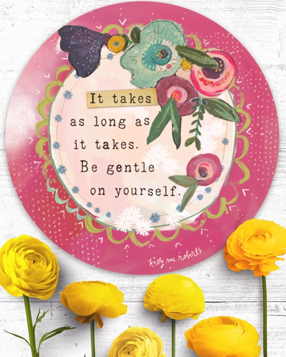 Be Gentle On Yourself - Sticker