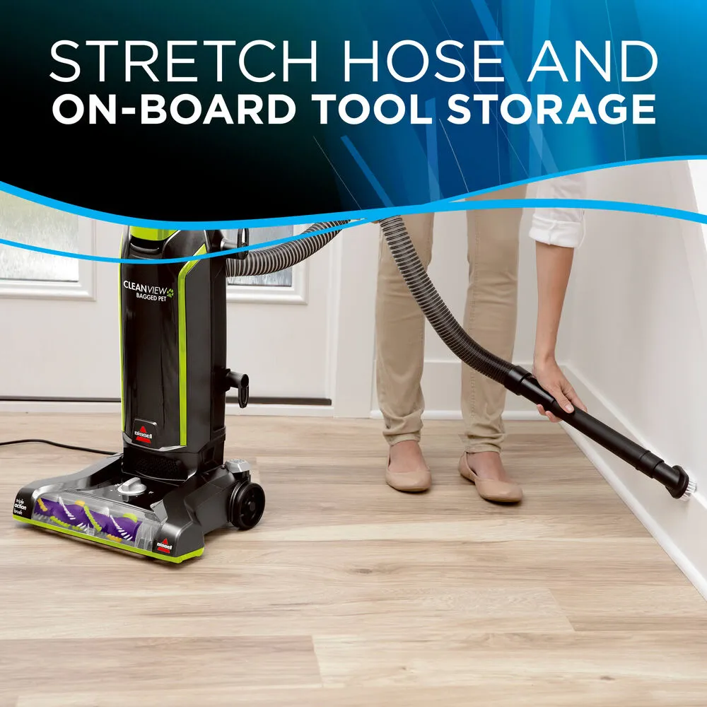 BISSELL CleanView® Bagged Pet Upright Vacuum Cleaner