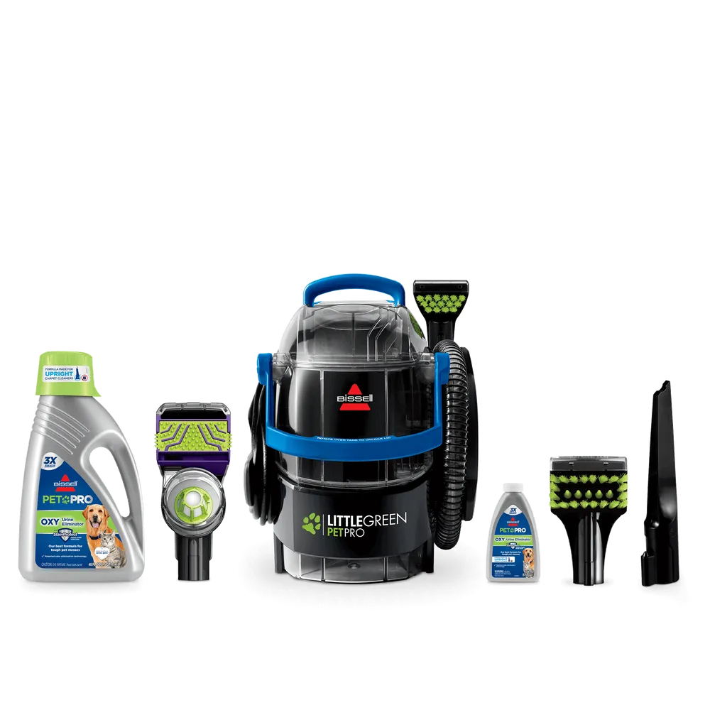 BISSELL Little Green Pet Pro Exclusive Bundle