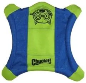 Chuckit! Flying Squirrel Dog Toy (Small, Blue)