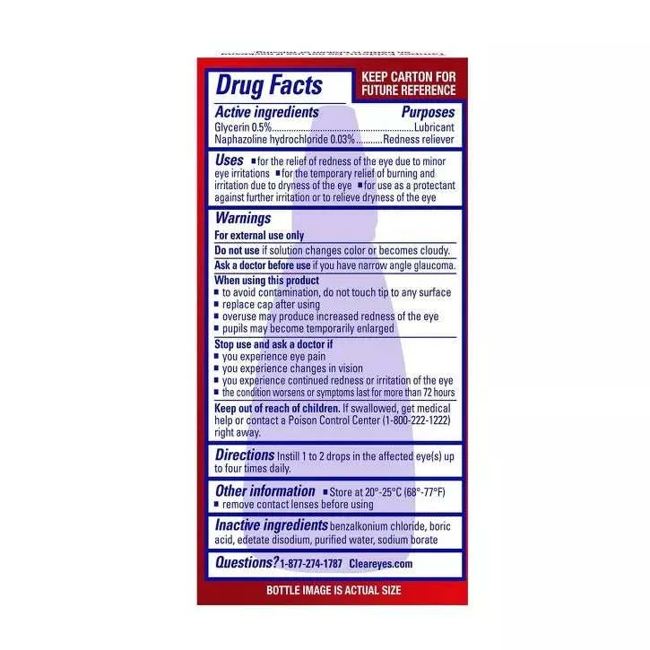 Clear Eyes Maximum Redness Relief Drops
