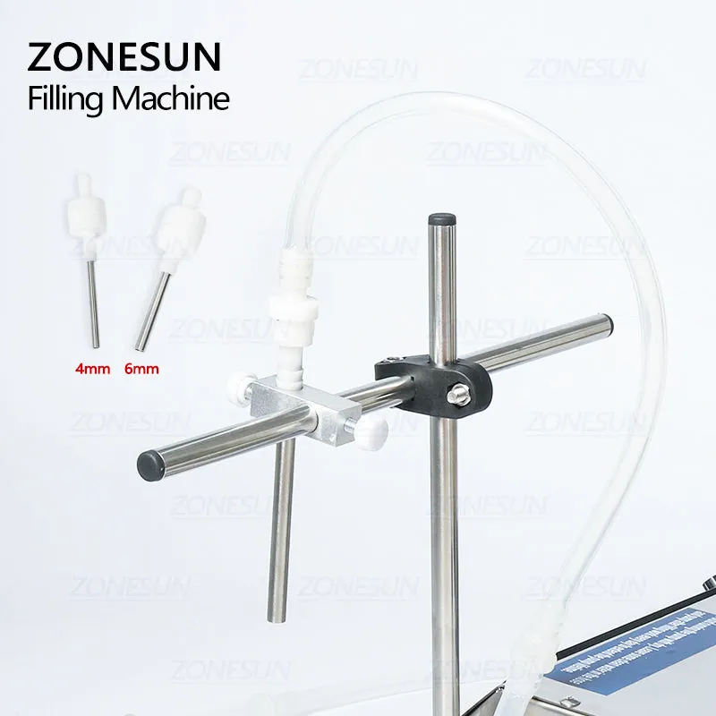 Diaphragm Pump Digital Control Bottle Water Filler Semi-automatic Liquid Vial Desk-top Filling Machine for Juice Beverage Oil Perfume