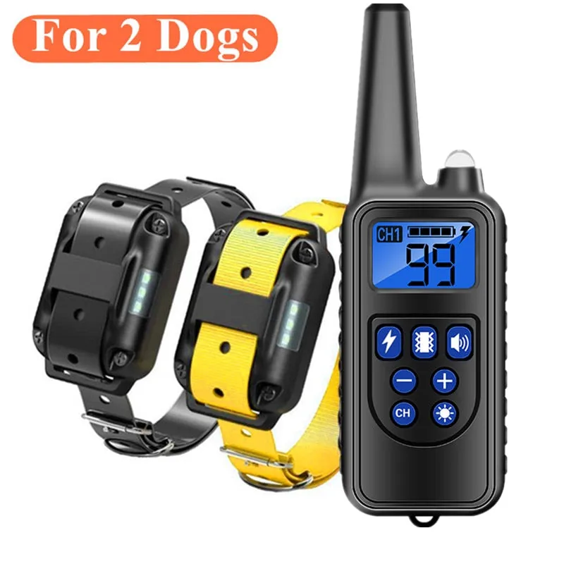 Dog Training Collar Dog Training Device IP7 Waterproof Pet Remote
