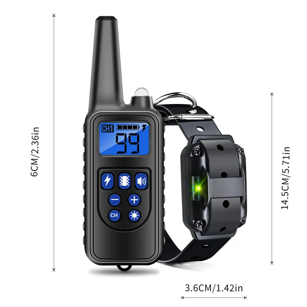 Dog Training Collar Dog Training Device IP7 Waterproof Pet Remote