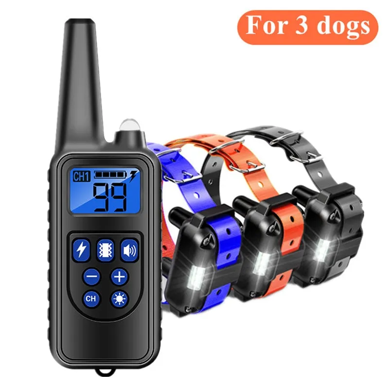 Dog Training Collar Dog Training Device IP7 Waterproof Pet Remote