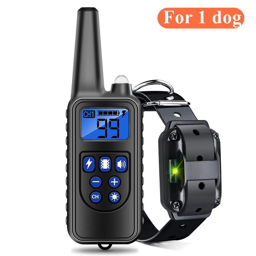 Dog Training Collar Dog Training Device IP7 Waterproof Pet Remote