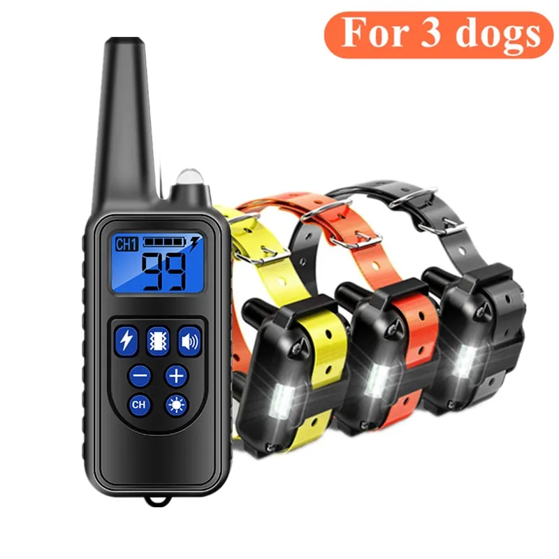 Dog Training Collar Dog Training Device IP7 Waterproof Pet Remote