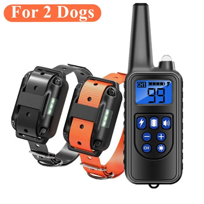 Dog Training Collar Dog Training Device IP7 Waterproof Pet Remote