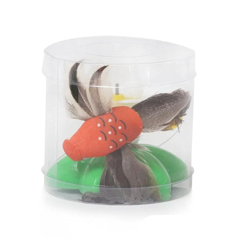 Electric Interactive Flying Insect Toy for Cats - Engaging Fun with Realistic Movements