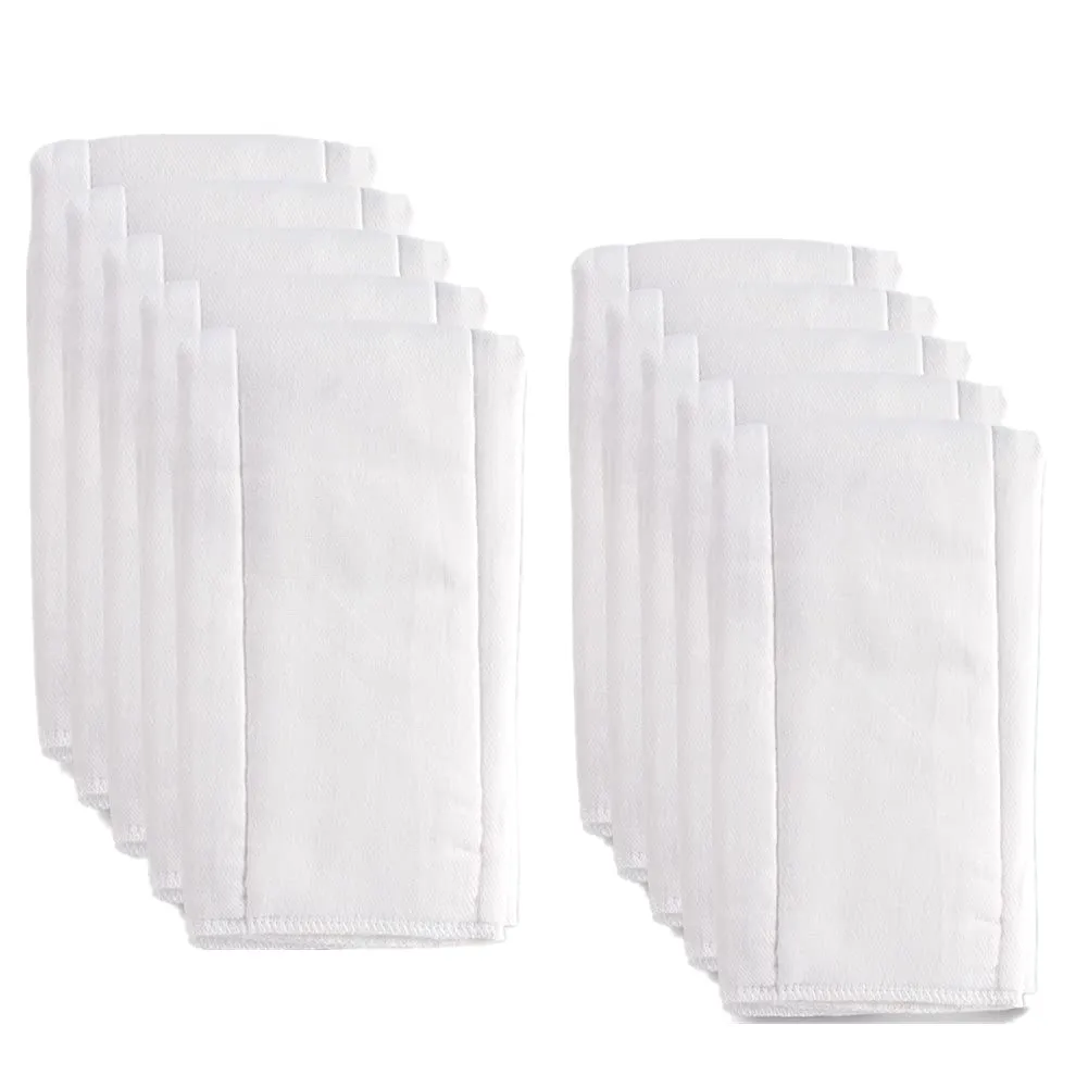 Fasoar: 100% Unbleached Premium Cotton Pre-Fold Baby Cloth Diapers