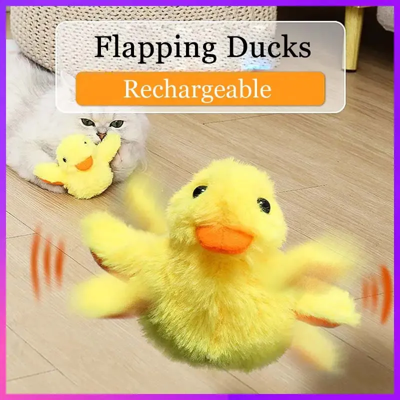 Flapping Wings Duck Interactive Cat Toy