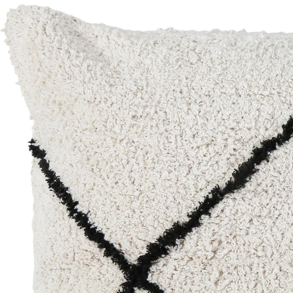 Freddie Hand Woven Big Pillow With Insert