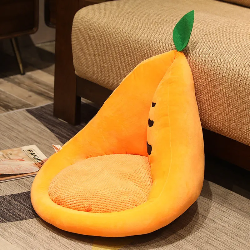 Fruit Soft Stuffed Cactus Avocado Carrot Pillow Toys