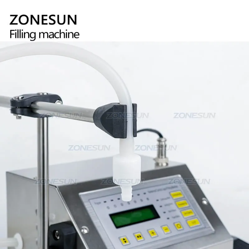 GFK-160A Semi-automatic Electric Small Bottle Water Filler Edible Oil Juice Wine Soybean Milk Beverage Filling Machine