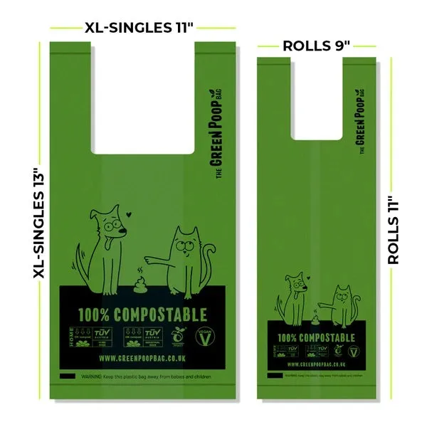 Green Poop Bags