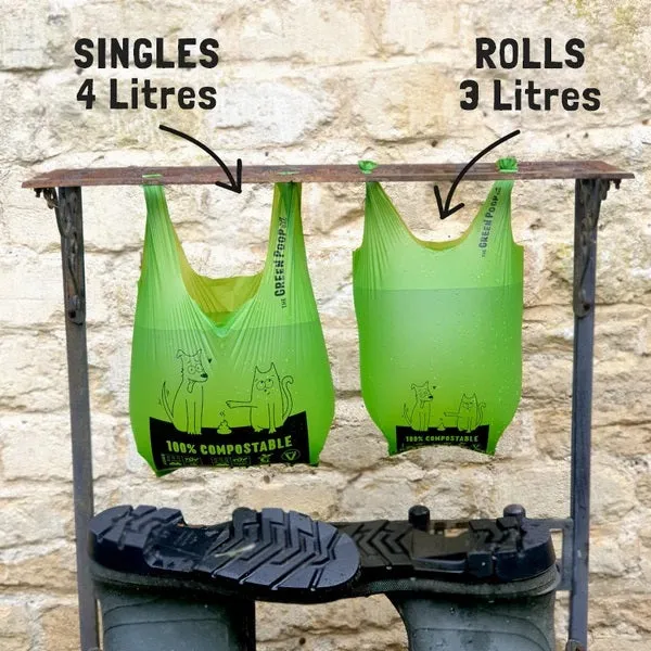 Green Poop Bags
