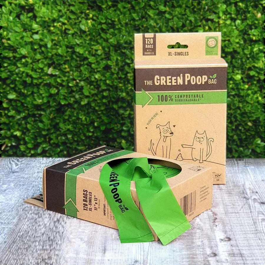 Green Poop Bags
