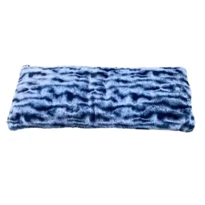 Idea Nuova Faux Fur Body Pillow Blue - 20" X 48"