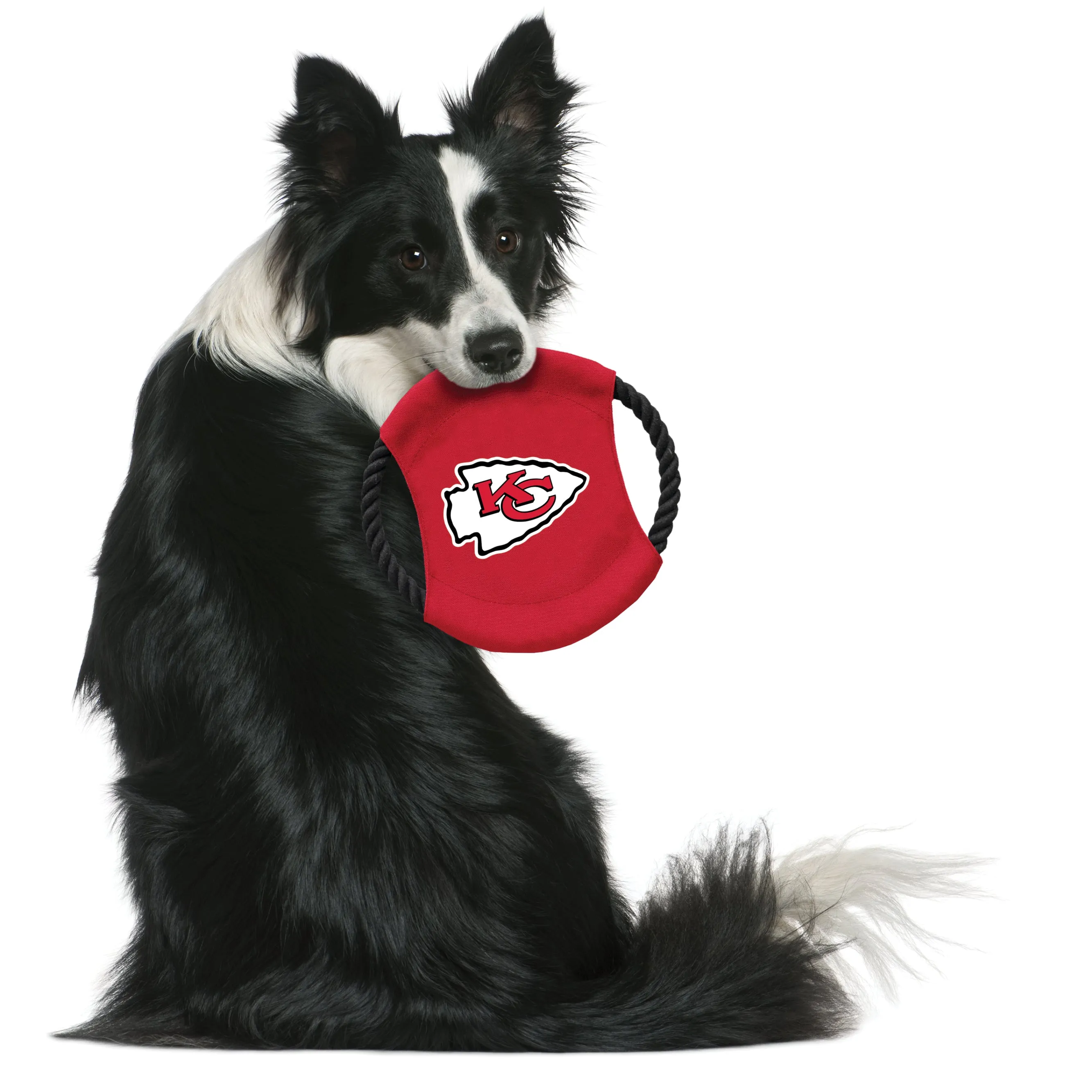 Kansas City Chiefs Team Flying Disc Pet Toy