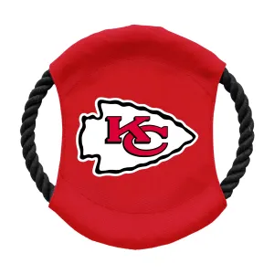Kansas City Chiefs Team Flying Disc Pet Toy