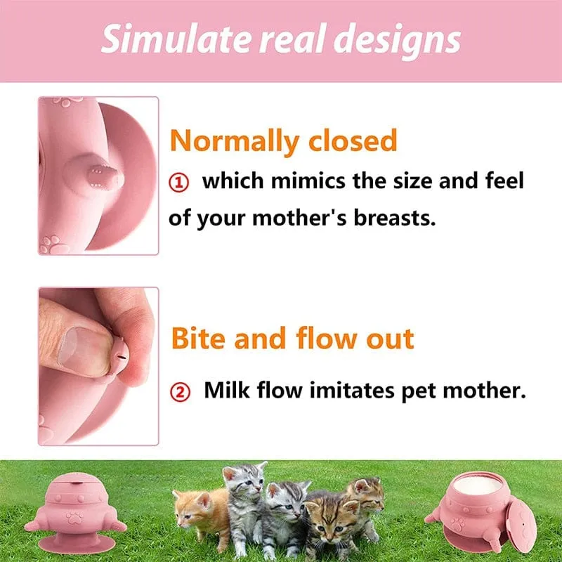 Kittens Nursing Milk Feeder 240ml