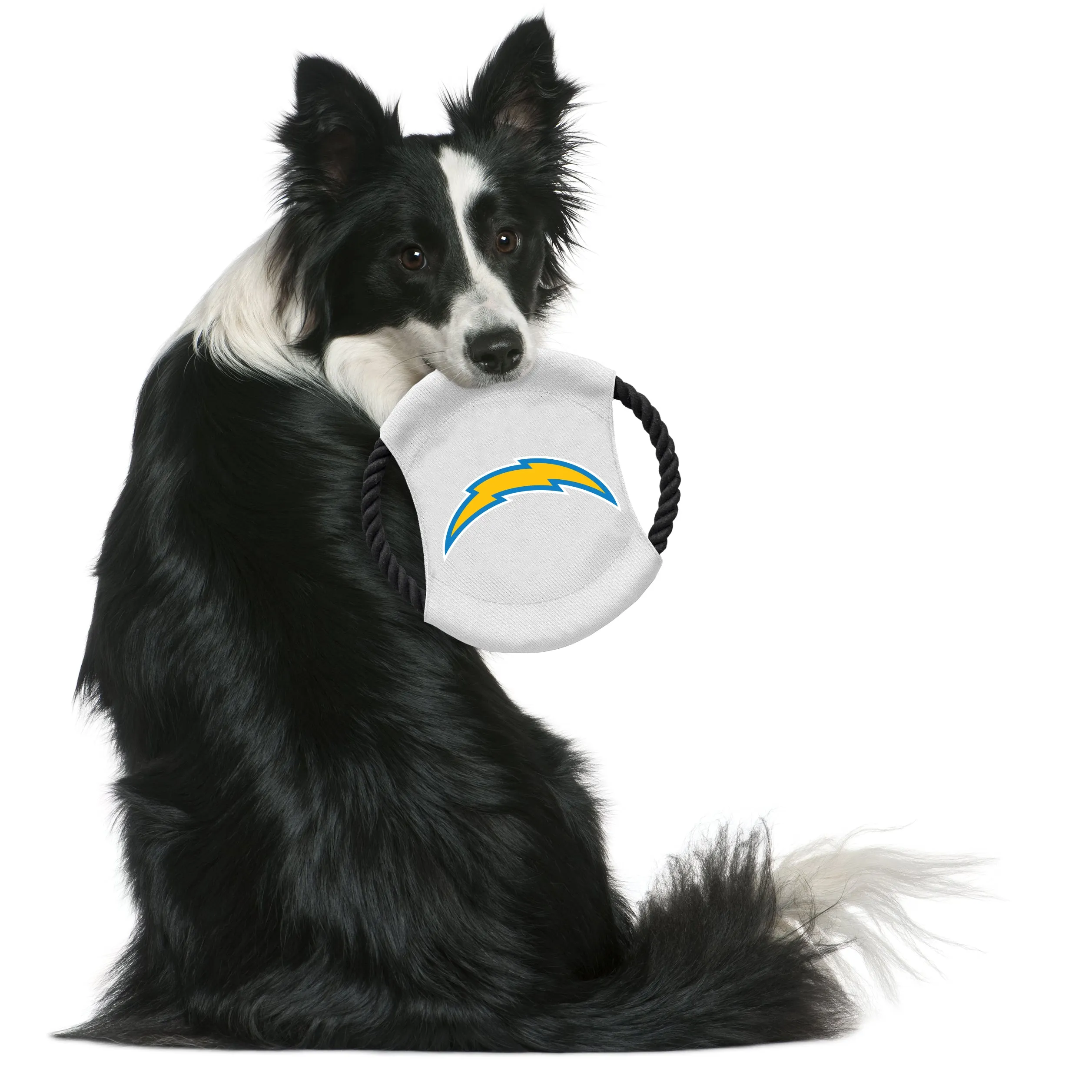 Los Angeles Chargers Team Flying Disc Pet Toy