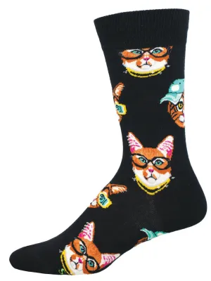 Men’s SockSmith One Cool Cat Socks – Comfort with Attitude