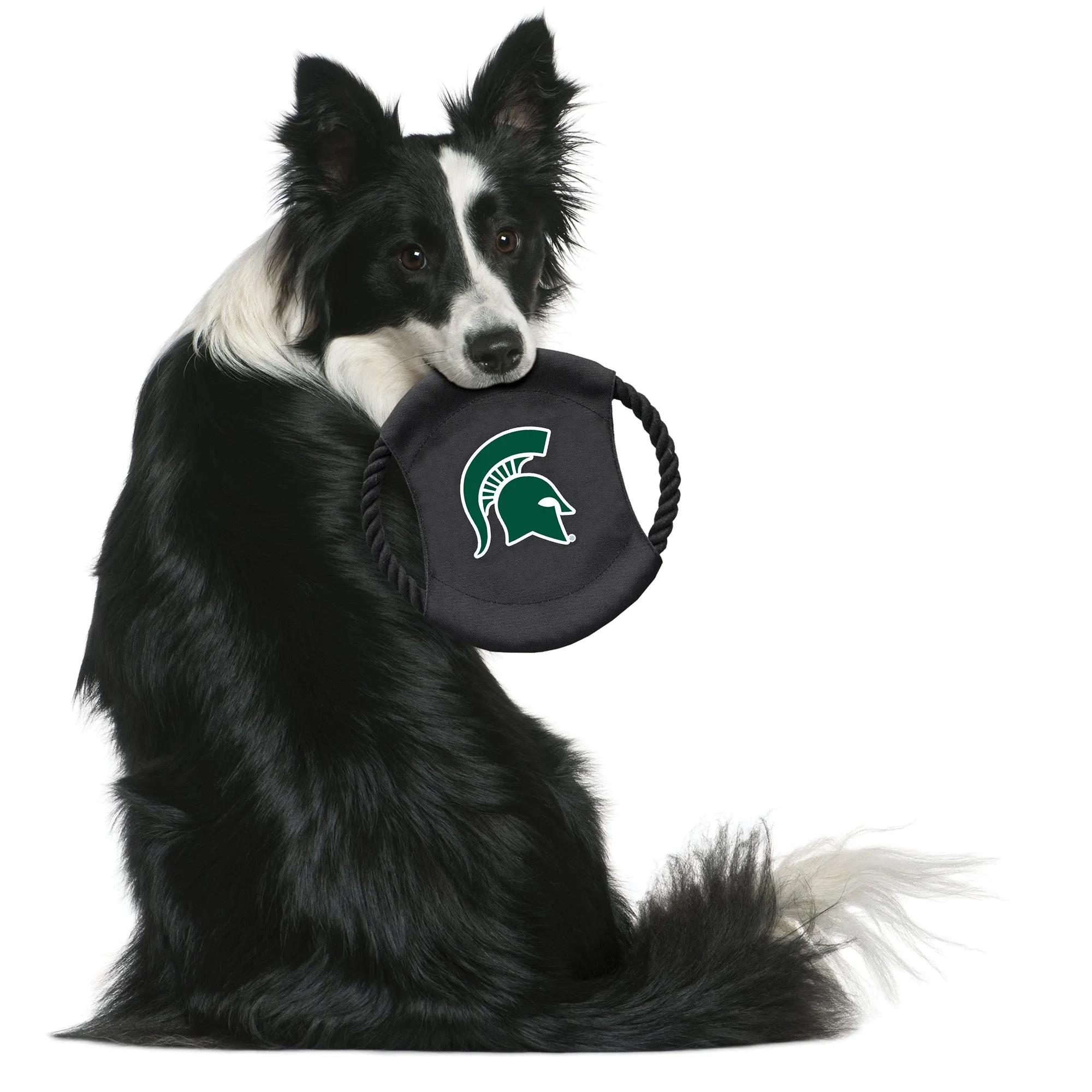 Michigan State University Team Flying Disc Pet Toy