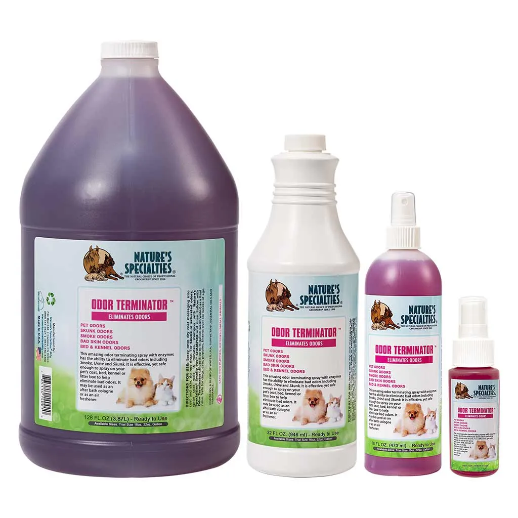 Odor Terminator™ Spray for Dogs & Cats