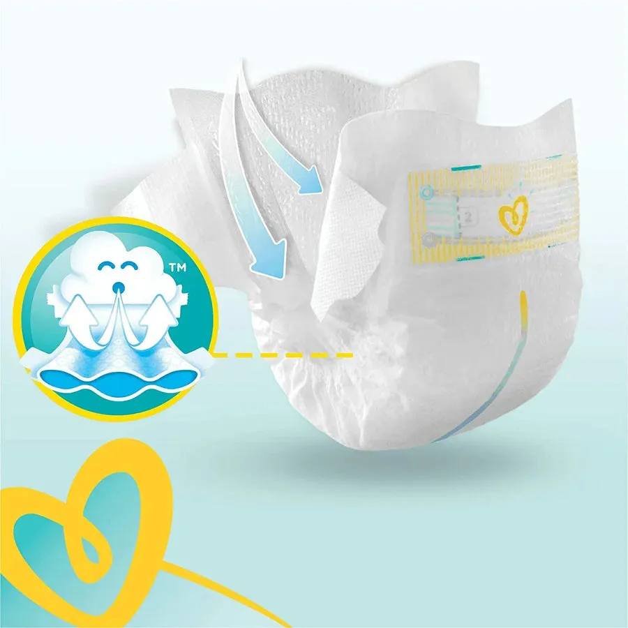 Pampers Premium Protection Diapers Size 1 - 96's (Mega Box)