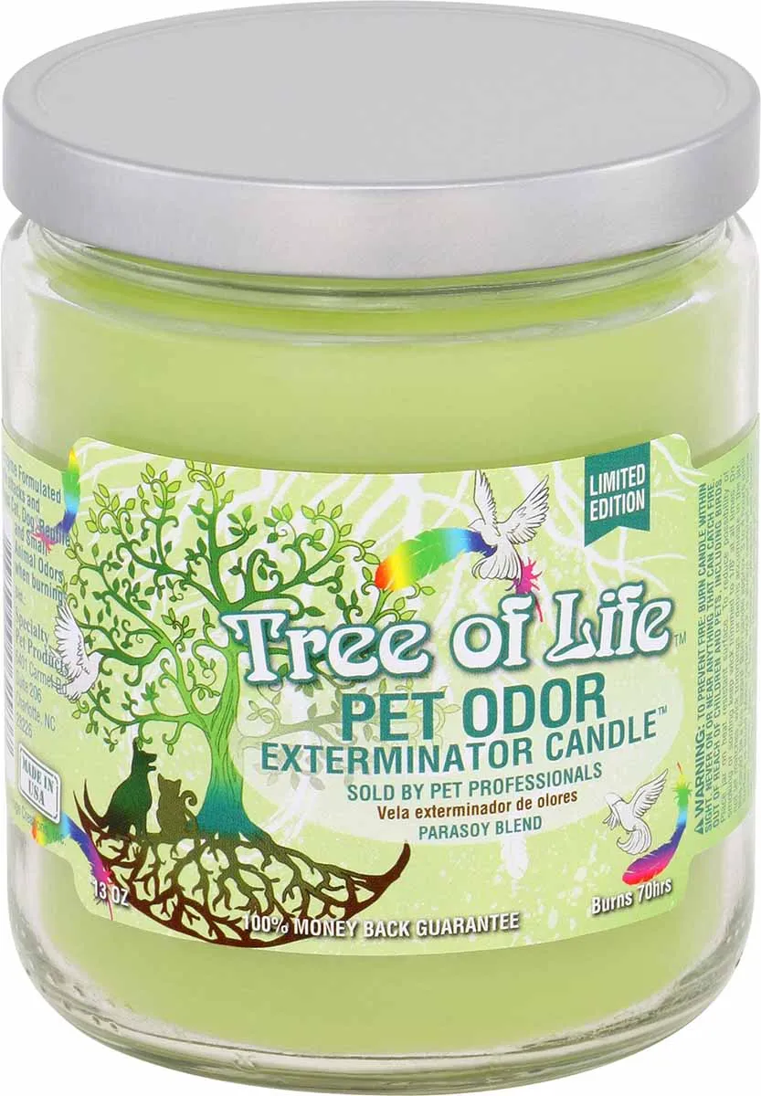 Pet Odor Exterminator Candle, Tree of Life, 13 oz