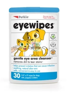 Petkin Tear Stains Eye Wipes