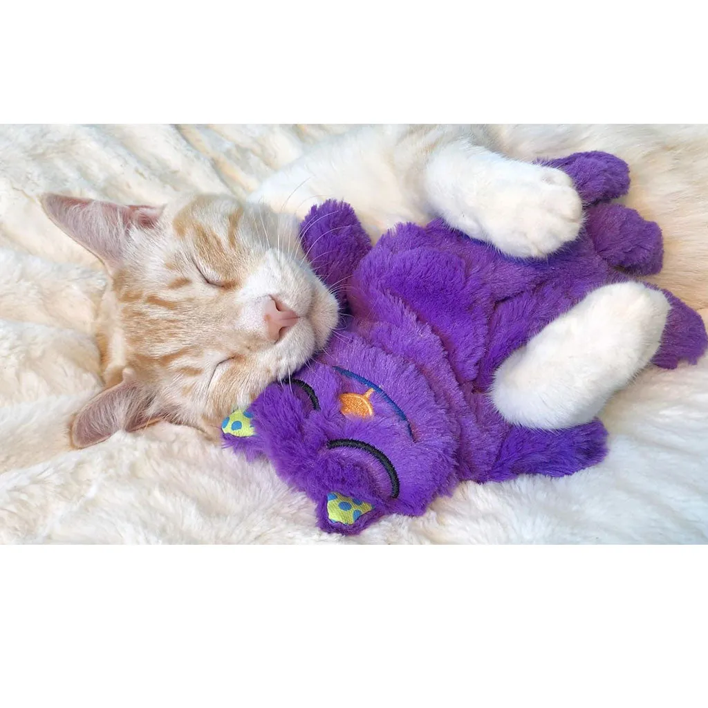 Petstages Purr Pillow Kitty Plush Cat Toy, Violet