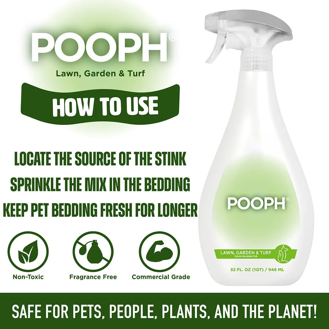 Pooph Lawn, Garden & Turf Odor Eliminator