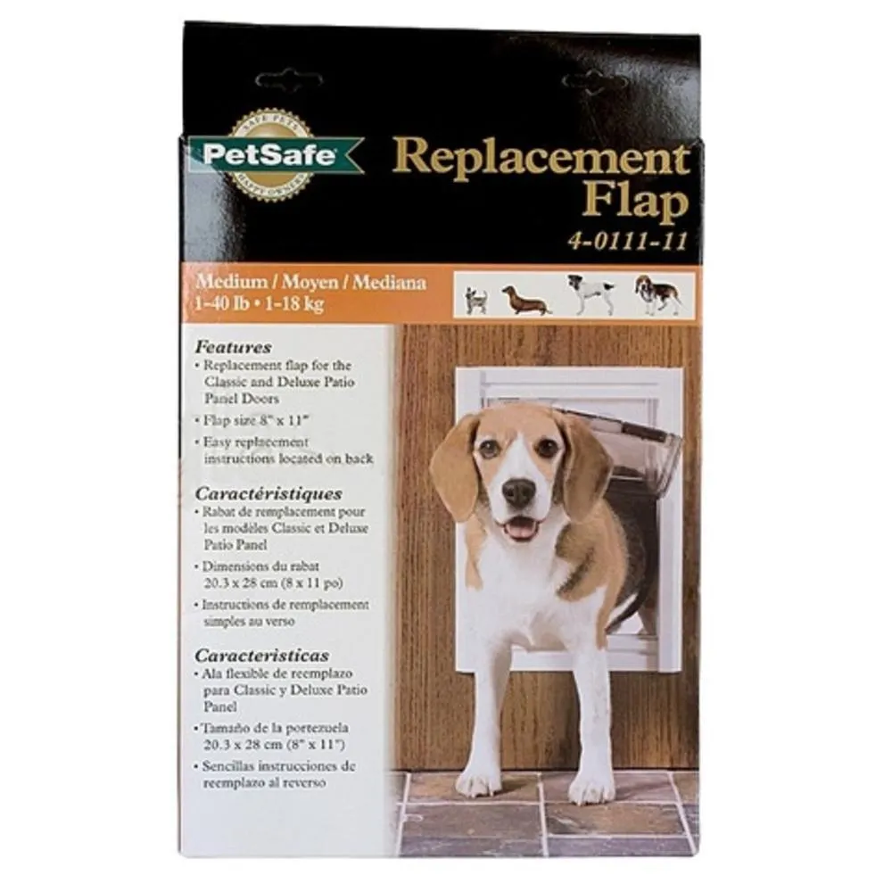 Replacement Flaps for Deluxe Series Pet Door For Dogs Up To 200 lbs.