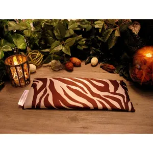 Self-Care Gift is a Soothing, Cooling Zebra Print Eye Pillow,