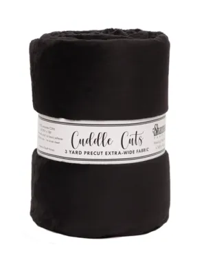 Shannon Fabrics - 3 YARD C390 CUDDLE CUT - C390 BLACK