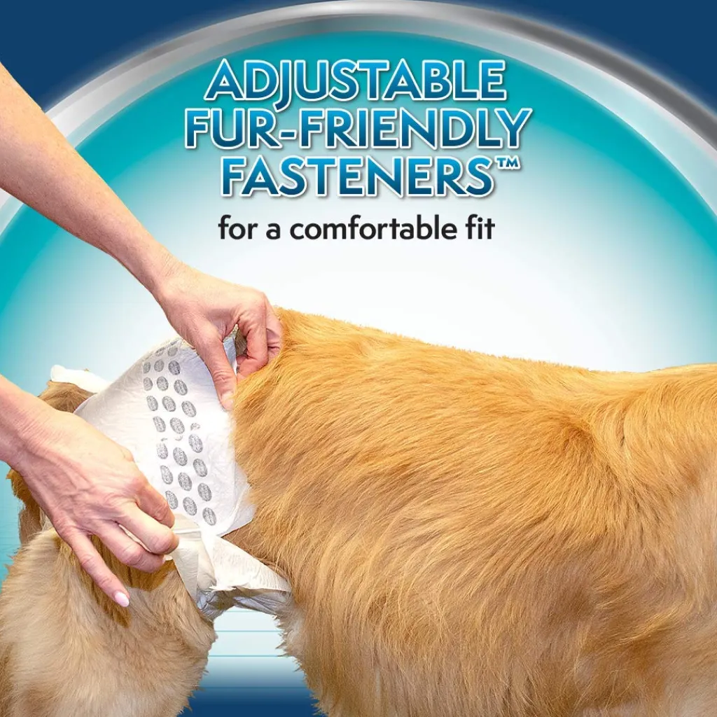 Simple Solution Disposable Female Dog Diapers (12 pack)