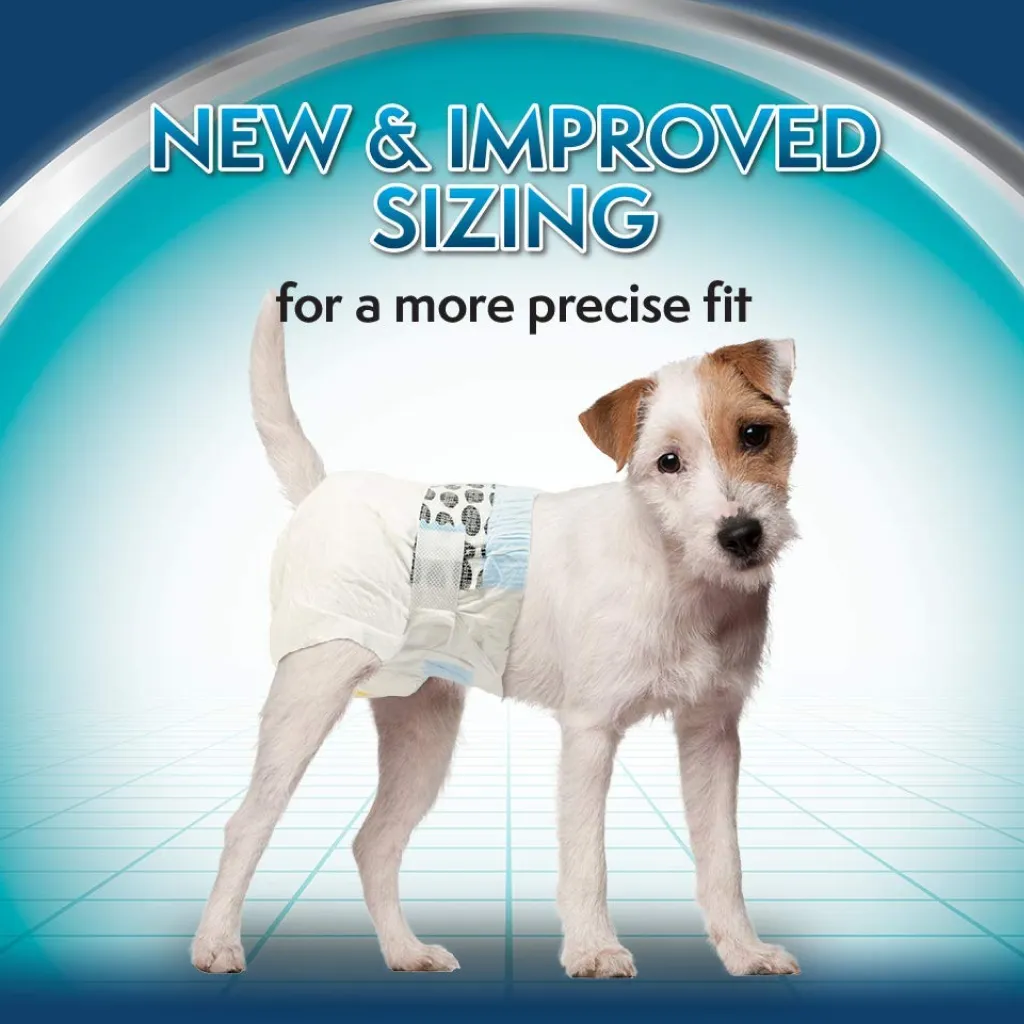 Simple Solution Disposable Female Dog Diapers (12 pack)