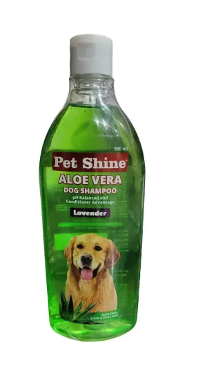 SKY EC PetShine Aloe vera Lavender Dog Shampoo 500ml