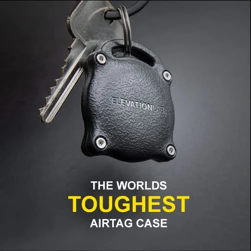 TagVault - The Worlds Toughest AirTag Keychain Case | IP68 Waterproof