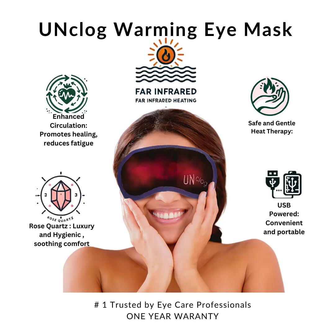 UNCLOG Heated Eye Mask - Discover the Best Natural Remedies for Dry Eyes