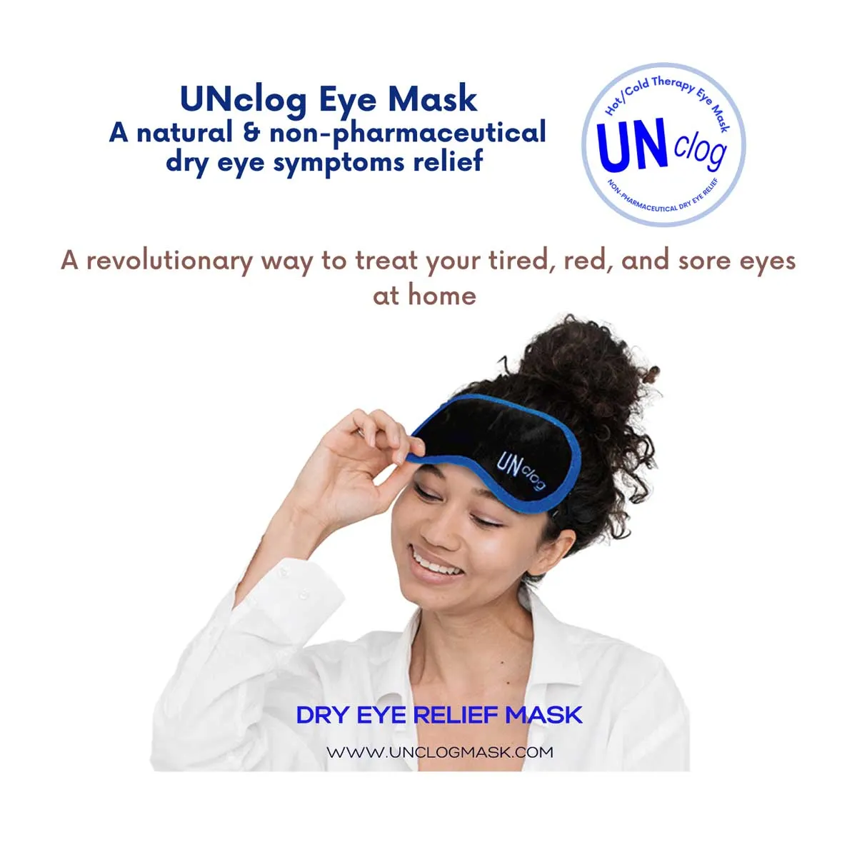 UNCLOG Heated Eye Mask - Discover the Best Natural Remedies for Dry Eyes
