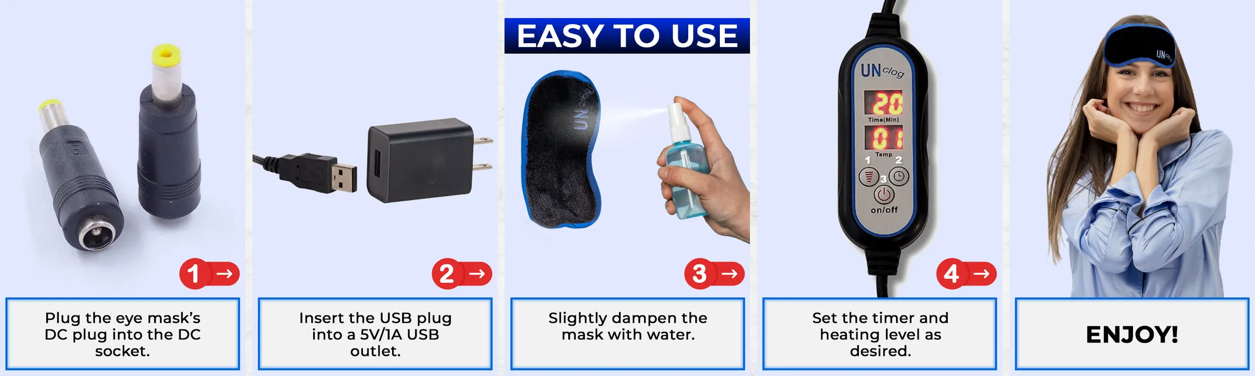 UNCLOG Heated Eye Mask - Discover the Best Natural Remedies for Dry Eyes
